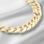 10KT Gold Miami Cuban Box Lock Bracelet 6.8mm to 9.25mm