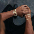 10KT Gold Miami Cuban Box Lock Bracelet 6.8mm to 9.25mm