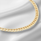 10KT Gold Miami Cuban Bracelet 3.5mm to 5.2mm