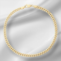 10KT Gold Miami Cuban Bracelet 3.5mm to 5.2mm