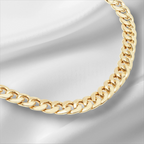 10KT Gold Miami Cuban Bracelet 3.5mm to 5.2mm
