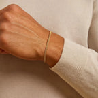 10KT Gold Miami Cuban Bracelet 3.5mm to 5.2mm