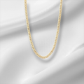 10KT Gold Miami Cuban Chain 3.5mm to 5.2mm